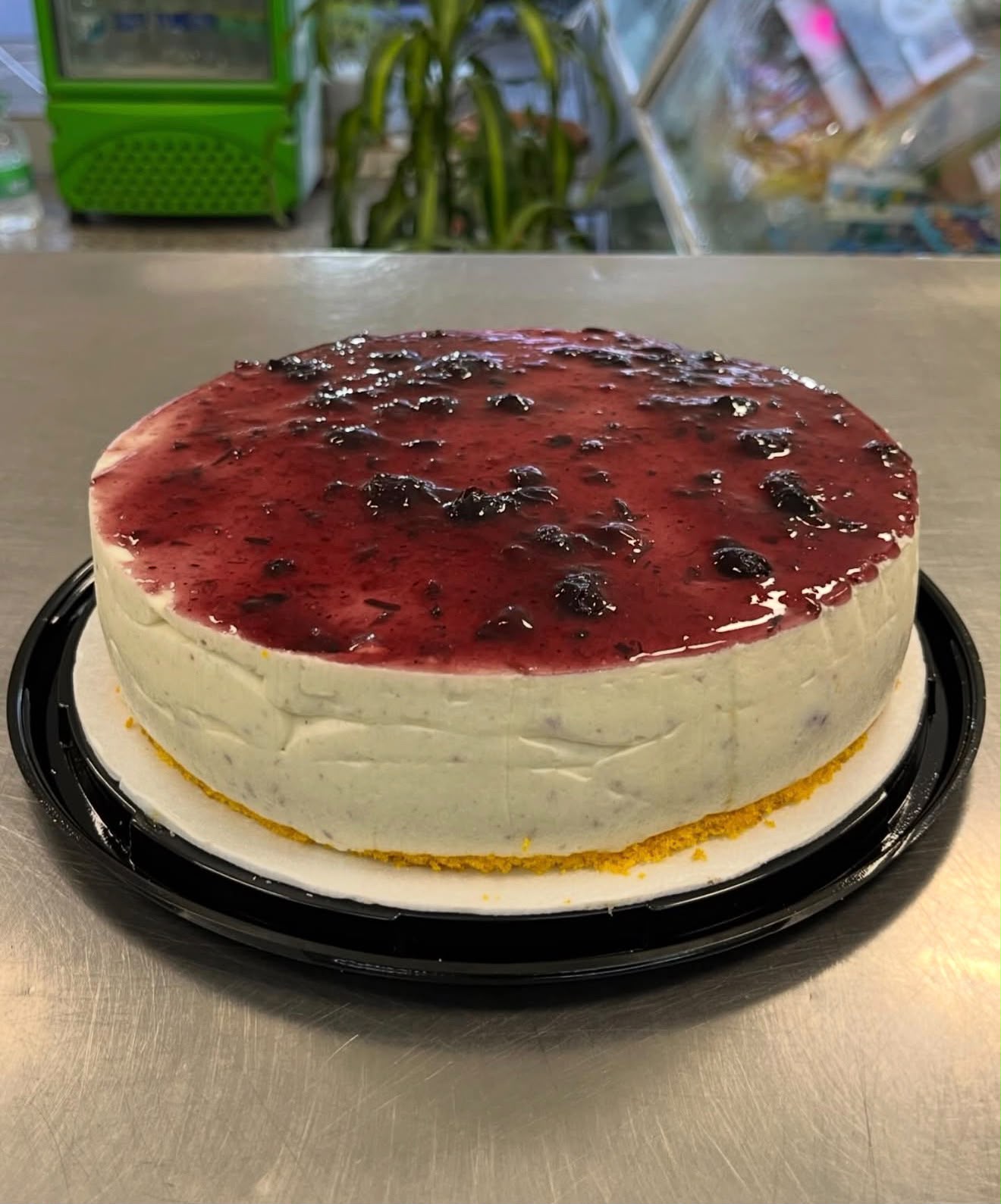 Cheescake de frutos rojos