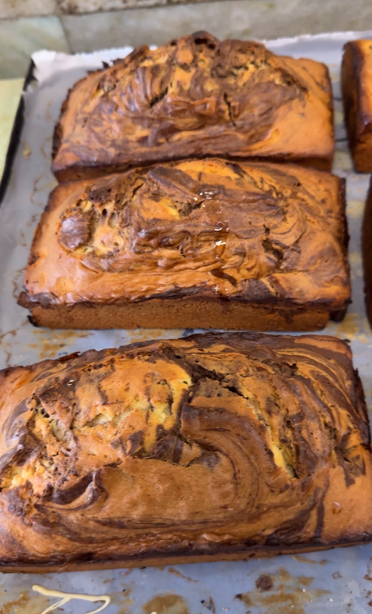 Torta marmolada.