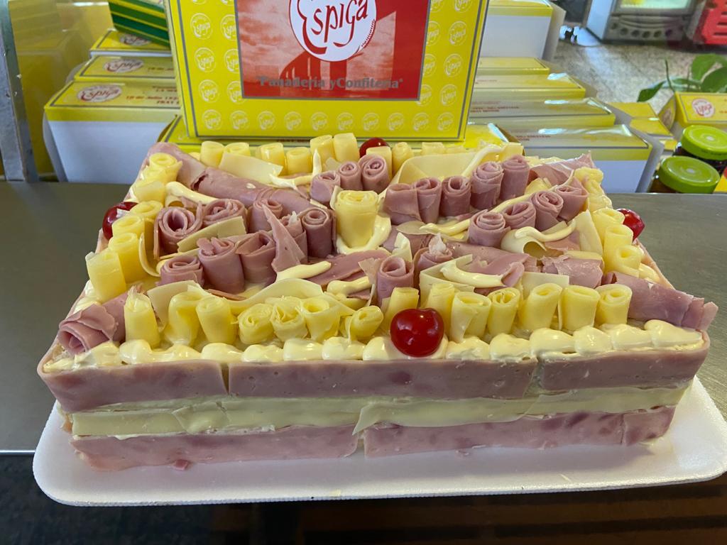 Torta salada.